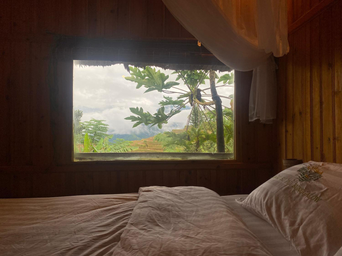Bedroom 1, Hoang Su Phi Bungalow, Hoàng Su Phì