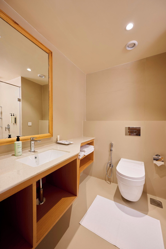 Bathroom 5, ABN Sarovar Portico Jim Corbett, Nainital