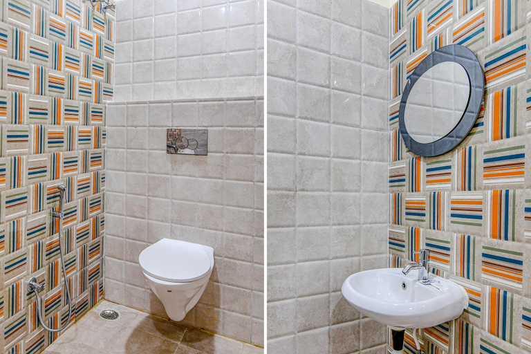 Bathroom 4, FabHotel The Hastings Club - Nr. Victoria Memorial, Kolkata