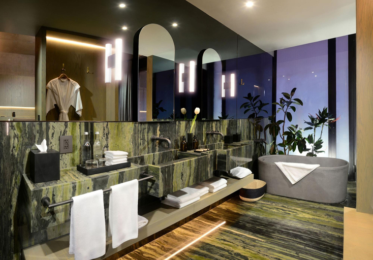 Bathroom 5, Hotel Volga, Mexico City