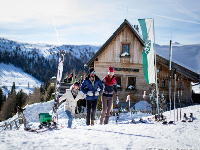 View from property 5, Spacious Chalet near Ski Area in Sankt Georgen ob Murau, Murau