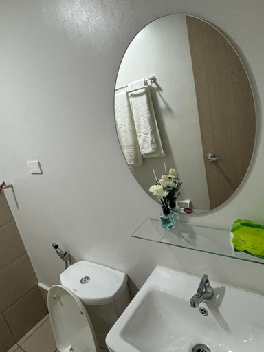 Bathroom 3, Condotel-Minimalistic 2 minutes walk to SM Marilao, Marilao