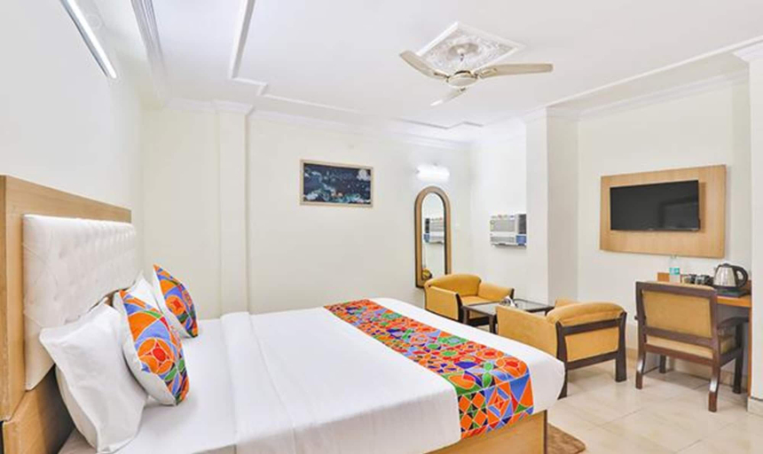 Bedroom 2, Fabhotel Galaxy International, Lucknow