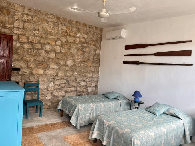 Bedroom 2, CASA SILVIA villa familiar, Chicxulub Pueblo