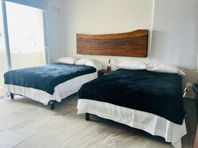 Bedroom 2, La Diosa Condos penthouse w plunge pool, Isla Mujeres