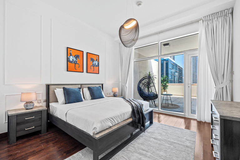 Bedroom 2, Burj Khalifa View BaySquare Business Bay, Dubai