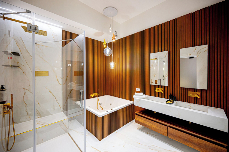 Bathroom 4, Di Virgilio Suite Luxury, Napoli