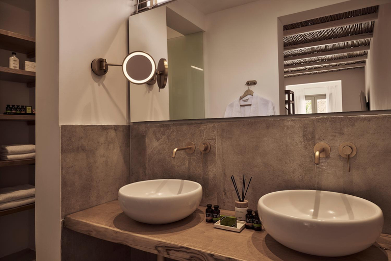 Bathroom 4, Dionysos Beach Resort & Villas, South Aegean