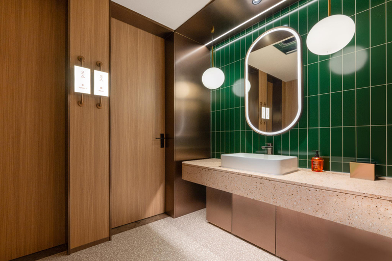 Bathroom, Orange Hotel Linfen Jiefang East Road, Linfen