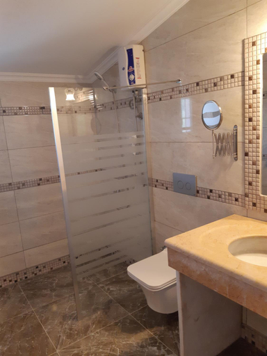 Bathroom, Central Park Otel - Adult Only, Ortaca