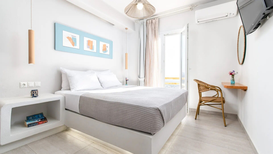 Bedroom 3, Naxos Skyline Villas, South Aegean
