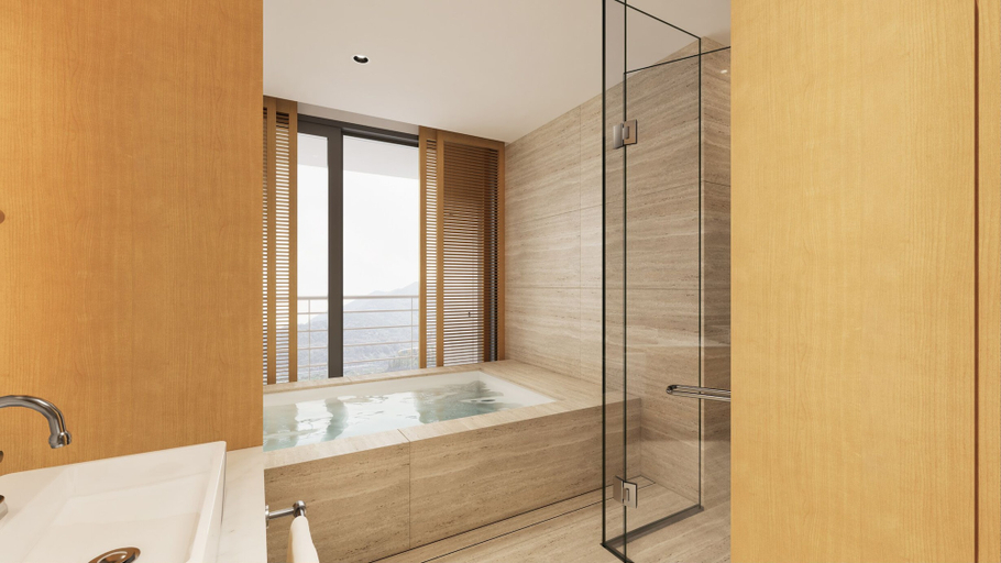 Bathroom 5, Lotte Hotel & Resort Gimhae, Gimhae