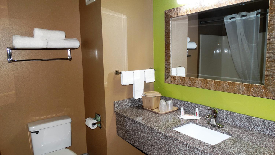 Bathroom 3, Oak Tree Inn & Suites, Evans