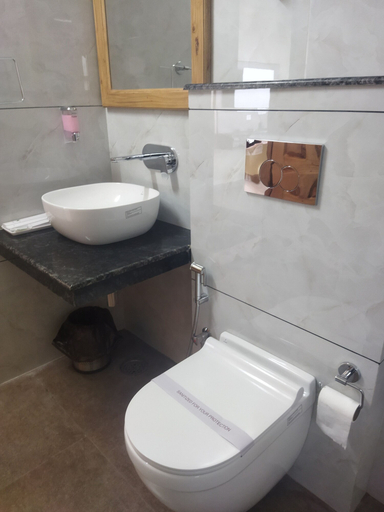 Bathroom, Splendid view Eco orchard resort, Sirmaur