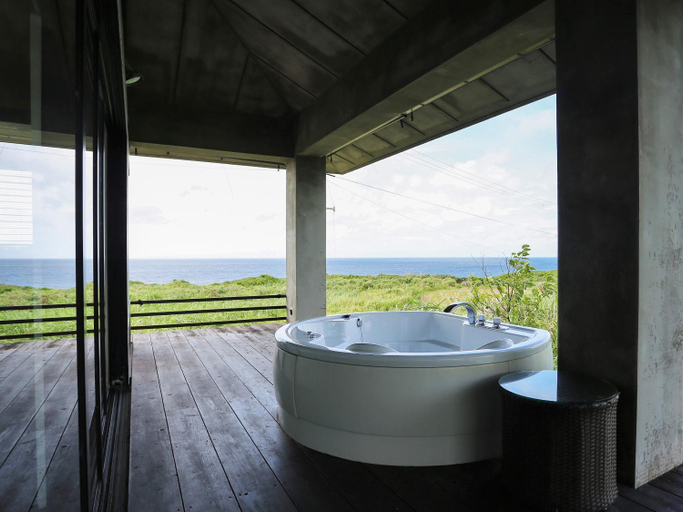 Bathroom, Mukaka Villa Kouri Island, Nakijin