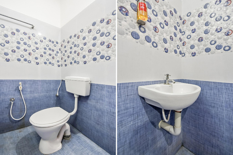 Bathroom 3, Hotel O Singanallur Railway Junction Formerly 2D Residency, Coimbatore