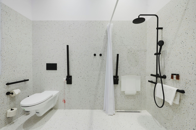 Bathroom 4, Aiden by Best Western Lodz, Łódź