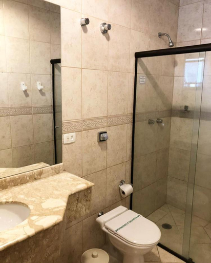 Bathroom, Villas Hotel, São Paulo