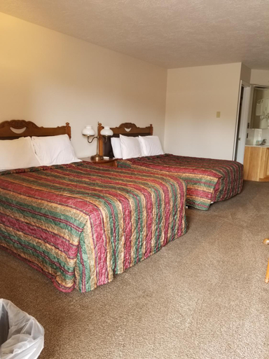 Bedroom 2, Plaza Motel, Franklin