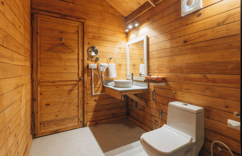 Bathroom 4, Stone Wood Jungle Resort, Uttara Kannada