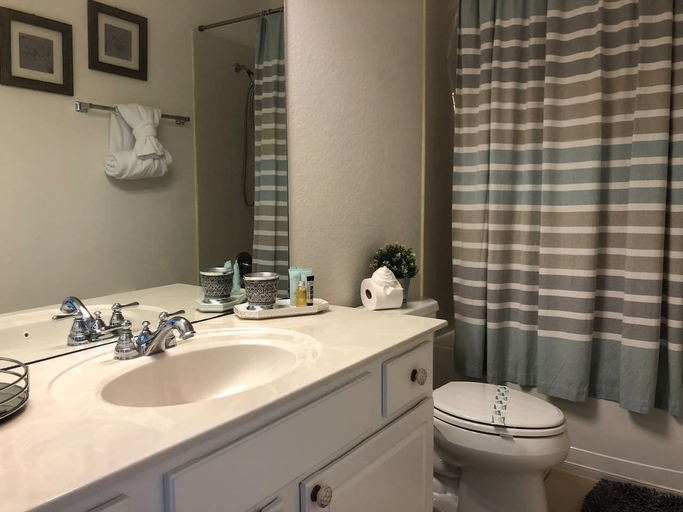 Bathroom 3, Tideview 11 · Super Clean Home Away From Home. Sleep 12+, Orange