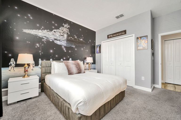Bedroom 3, Gorgeous, Modern Home W/private Pool!, Osceola
