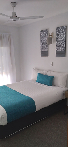 Bedroom 2, Centrepoint Motel, Deniliquin