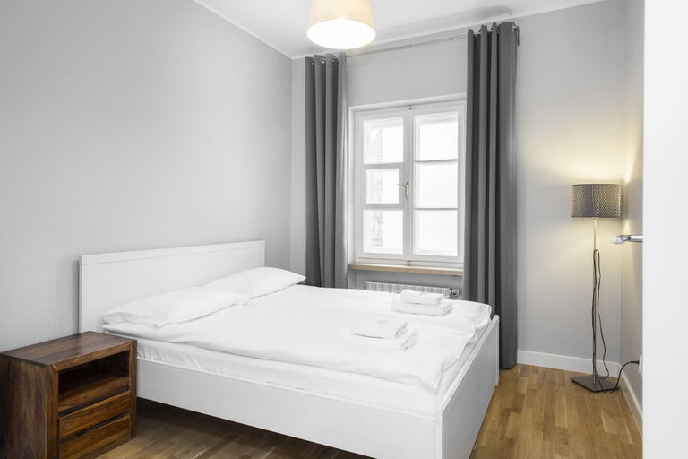 Bedroom 3, Rycerska Apartments Warsaw by Renters, Warsaw