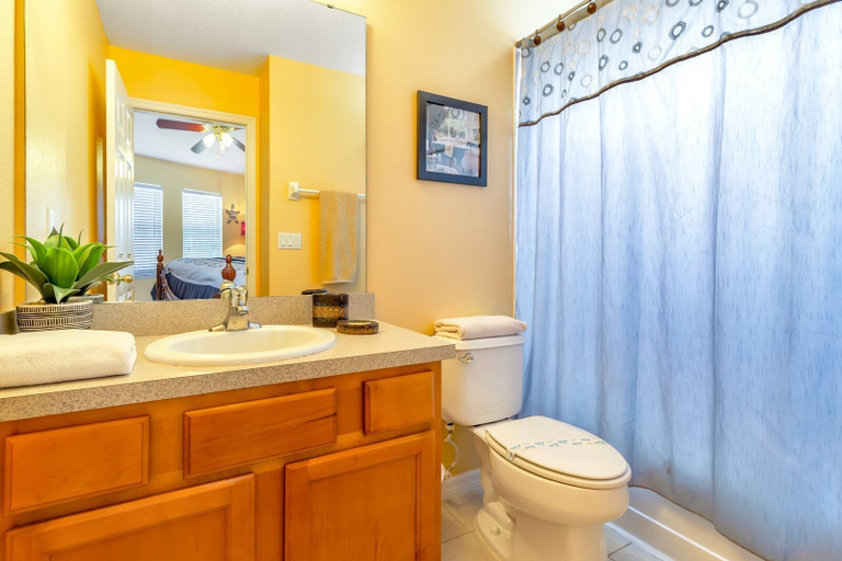 Bathroom 3, 6 Br Pool Home with Spa and Game Room, Polk