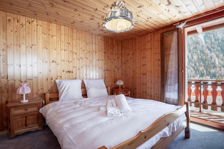 Bedroom 2, Chalet La Caleche, Martigny