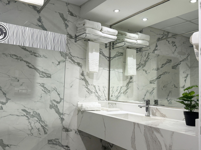 Bathroom 4, Fortune Plaza Hotel, Dubai