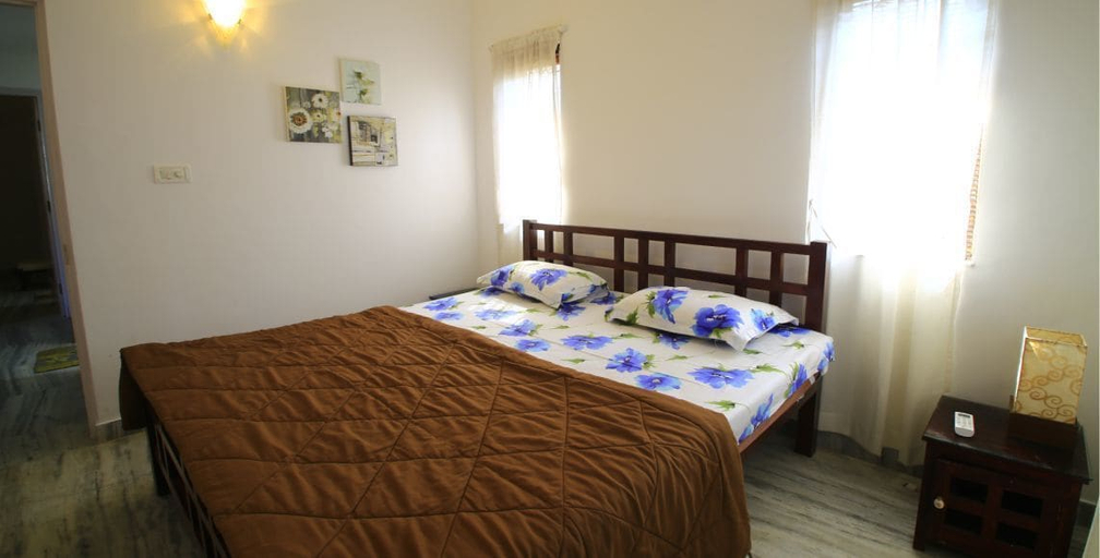 Bedroom 3, Crescent Villa No. 7, North Goa
