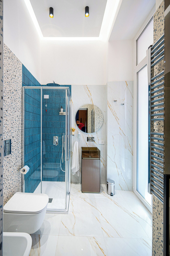 Bathroom 4, Di Virgilio Suite Luxury, Napoli
