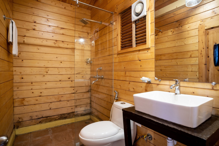 Bathroom 5, Stone Wood Resort, North Goa