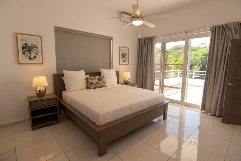 Bedroom 3, Private 3 Bedroom Villa Near Walking Trail, Sosua