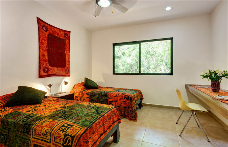 Bedroom 3, Anita 2 bedroom apartment sleeps 5, Cozumel