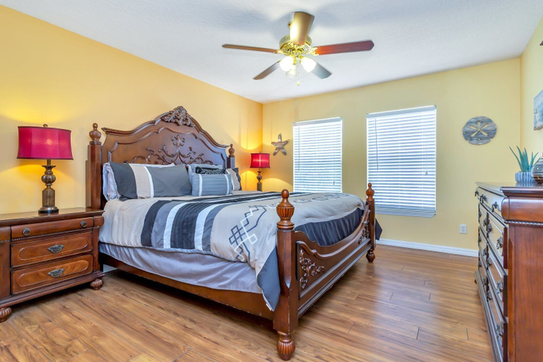 Bedroom 2, 6 Br Pool Home with Spa and Game Room, Polk