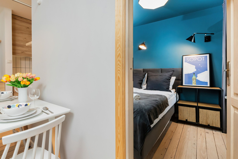 Bedroom 3, Kraszewskiego Apartment by Renters, Sopot