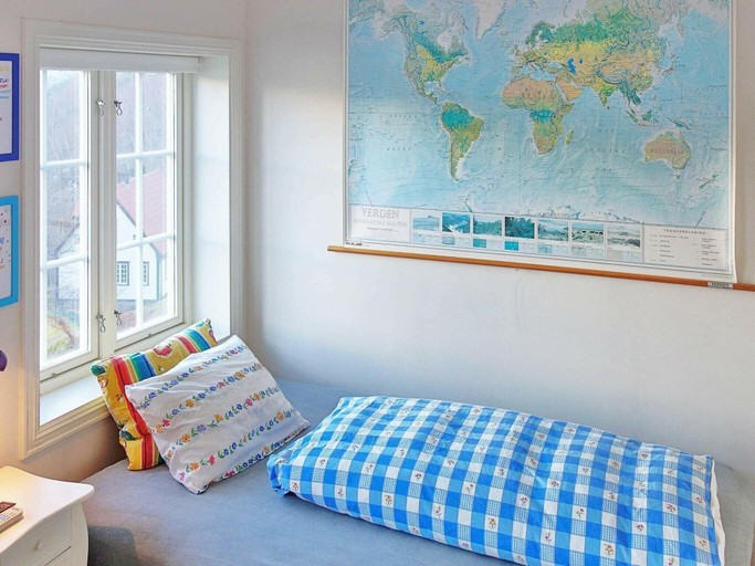 Bedroom 2, 8 Person Holiday Home in Fløyrli, Forsand