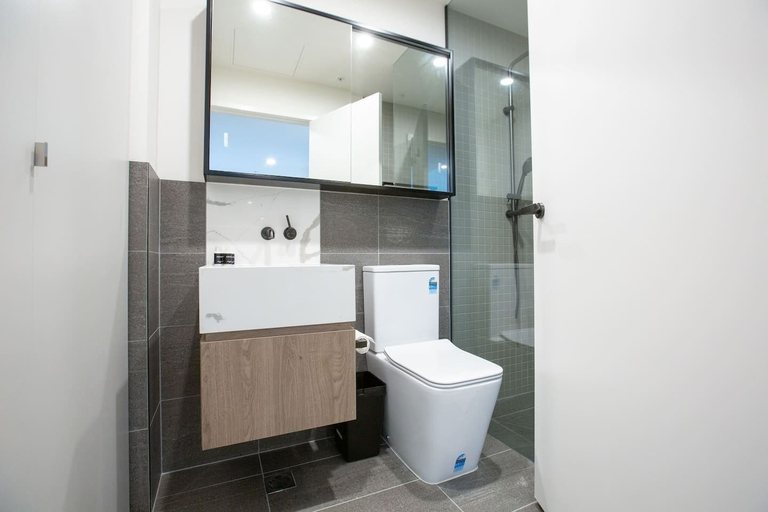 Bathroom, Stylist 1bed1bath Apartment@west Melbourne, Melbourne