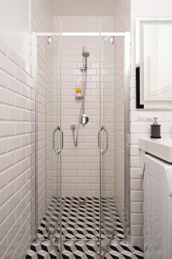 Bathroom 3, Scandi Spacious Attic Loft Suites with Skyline View, Riga
