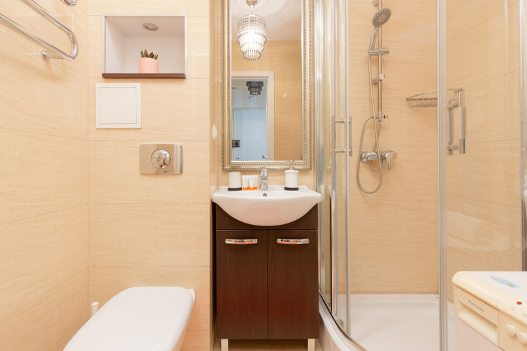 Bathroom 4, Miodowa Apartment Krasiński Garden, Warsaw