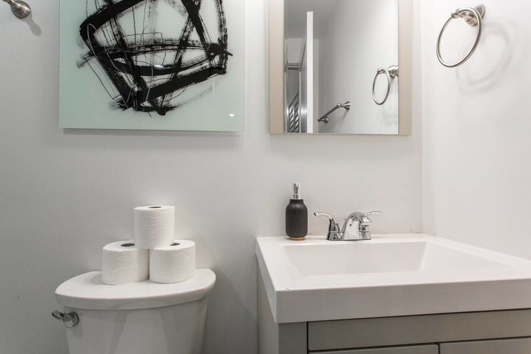 Bathroom 2, Black Walnut - Modern 1 BDR in Downtown, Cook