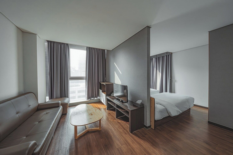 Bedroom 3, Brown Suites Hotel Sinchon Central, Seodaemun
