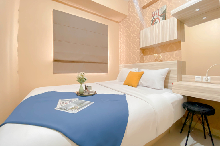 Good and Homey 2BR at Green Pramuka City Apartment By Travelio, Central Jakarta