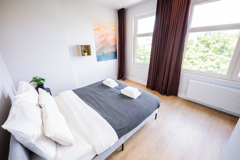 Bedroom 3, Alphabet Apartments Villapark, Rotterdam