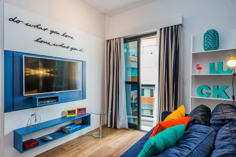 Ad404 Stylish Apartment in the Best Part of Itaim, São Paulo