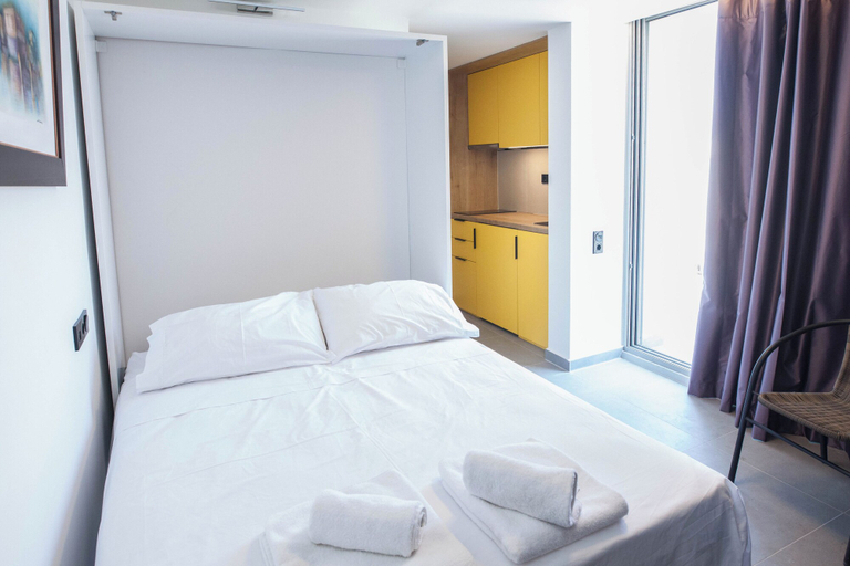 Bedroom 3, Athens Studio Escape with Balcony, Attica