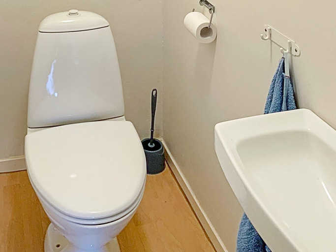 Bathroom, 8 Person Holiday Home in Sandsøy, Bjarkøy