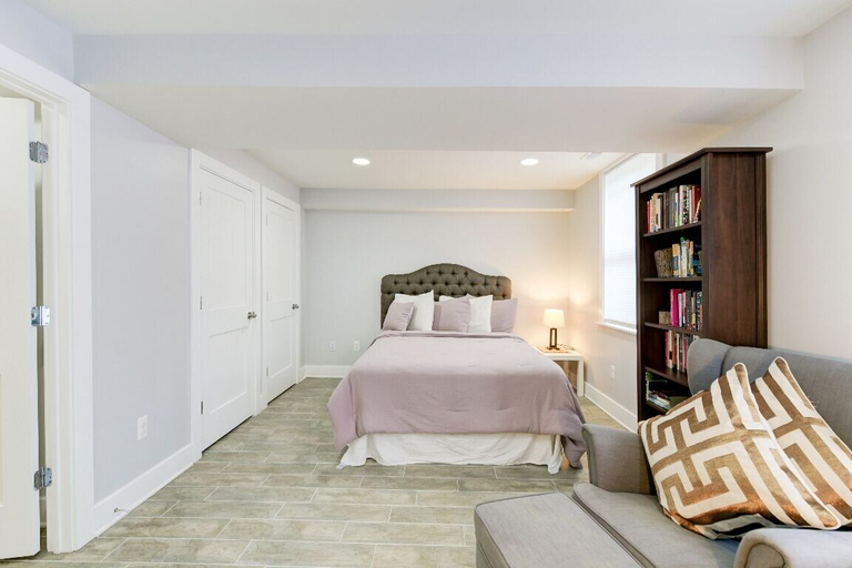 Bedroom 3, The Magnolia - Modern - 2BD / 2bth - Luxury Bedding, Washington D.C.